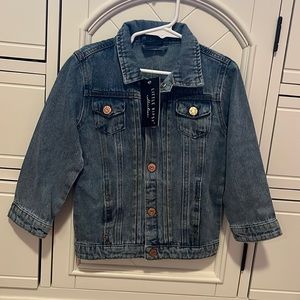 NWT Little Bipsy Denim coat 2-3T